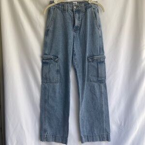 PRINCESS POLLY jeans, Size 2, leg pockets